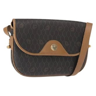 Dior Pre-owned Cross Body Bags, female, Black, Size: ONE SIZE Pre-owned Plastic Crossbody Bag