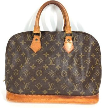 Louis Vuitton Brown Monogram Monogram Handbag Tote Bag (Pre-Owned)