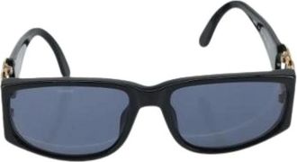Chanel Pre-owned Accessories, female, Black, Size: ONE SIZE Pre-owned Plastic Sunglasses