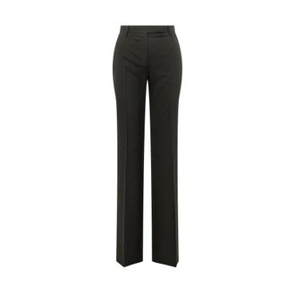 Tom Ford Straight Trousers, female, Black, Size: XS Straight Tailored Trousers