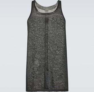 Rick Owens Cashmere tank top