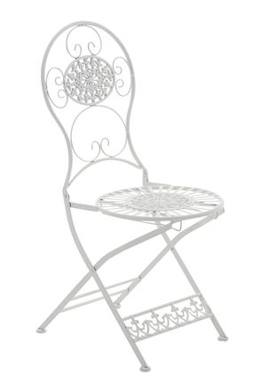 Clp Silla Exterior Plegable Mani Blanco