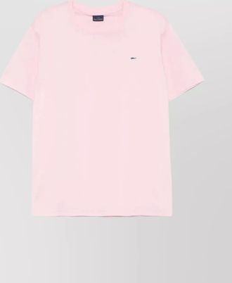 Paul & Shark logo patch cotton t-shirt