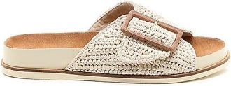 Kelsi Dagger Sutton Raffia Slide Sandals