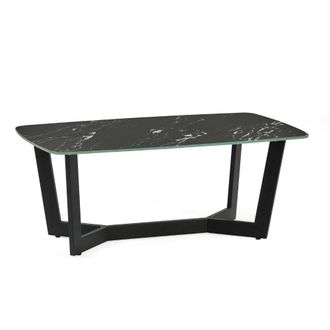 Julian Bowen Olympus Coffee Table 1.1m - Black Marble - Julian Bowen | TJ Hughes