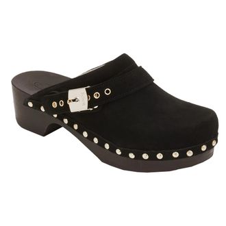 Scholl Schoenen - Dames - Klompen - Zwart - 36 EU - Schoenen