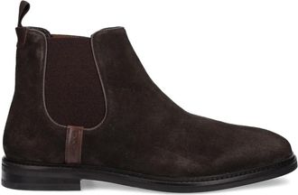 GANT pull-tab boots - men - Calf Suede/Calf Leather/Rubber - 46 - Brown