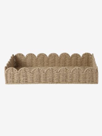 Vertbaudet Baby Aufbewahrungskorb f&uuml;r den Wickeltisch FESTON beige