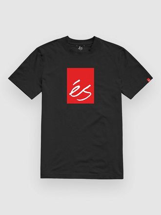 eS Main Block T-Shirt schwarz