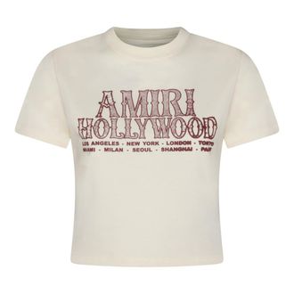 Amiri T-Shirts And Polos Light And Natural-Donna