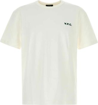 A.P.C. Boxy T-shirts voor Petite Vrouwen - Heren - T-shirts - Wit - XL - Katoen - Tops