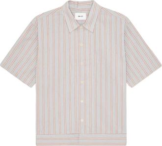 Nn.07 Reed 5322 Short-Sleeve Overshirt - Heren - Korte mouwen Overhemden - Veelkleurig - M - Katoen - Overhemden