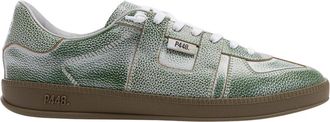 P448 Monza Patina Forest - unisex - Sneakers - Groen - 48 EU - Katoen - Schoenen