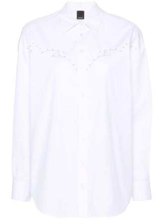 Pinko Camicia con ricamo - Bianco