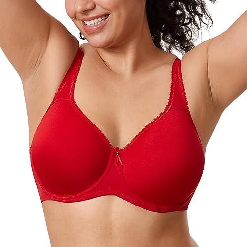 Delimira Soutien Gorge Invisible Grande Taille avec Armature