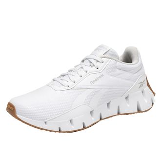 Reebok Womens Zig Dynamica STR Sneaker, FTWWHT/SILVMT, 4.5 UK