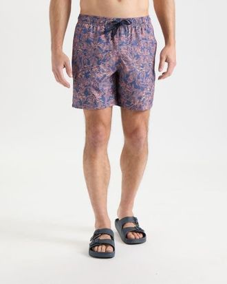 Salt Life Sandbar Sunday Boardshorts in Indigo at Nordstrom, Size Xx-Large