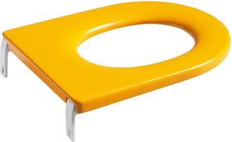 Roca Roca - Asiento De Elast&oacute;mero Para Inodoro Infantil Happening Color: Amarillo