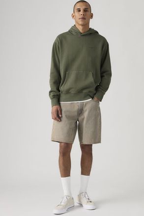 Levi's 468 Loose Shorts - Hombre - 29 - Gris / Uniform Badge Overdye