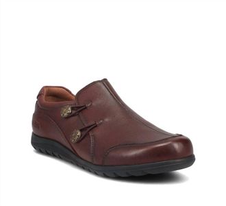 Taos Womens Blend Whiskey Shoes In Brown