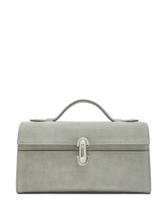 Savette Symmetry suede tote bag - Grey