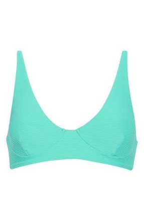 Billabong Tanlines Plunge Bikini Top in Seagreen at Nordstrom Rack, Size X-Small