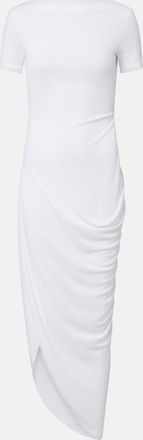 Jacquemus The Sole cutout jersey midi dress