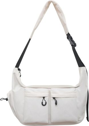Generic Womens Cross-Body Bags Cross Body Bag Women for Work, Office Mens Crossbody Bag, Large Capacity Lightweight Unisex Shoulder Satchel with Horizontal Te