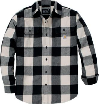 Carhartt Work in Progress L/S Plaid Shirt Hemd f&uuml;r Herren | grau