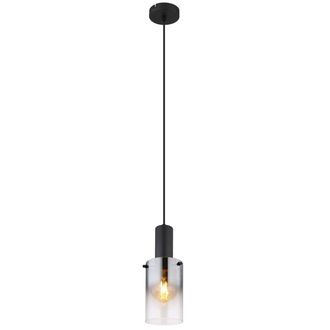 Globo Lighting Globo - L&aacute;mpara Colgante - Florentina - Negro - Vidrio - &Oslash; 13cm