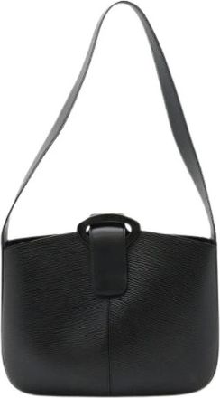 Louis Vuitton Pre-owned Shoulder Bags, female, Black, Size: ONE SIZE Pre-owned Vintage Shoulder Bag