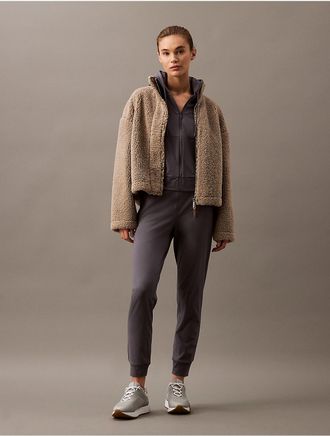 Calvin Klein Calvin Klein Womens Soft Stretch Sport Jogger - Grey - XS