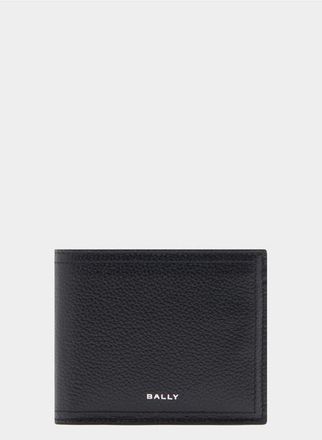 Bally Capitol Wallet in Leather in Black+Palladio at Nordstrom