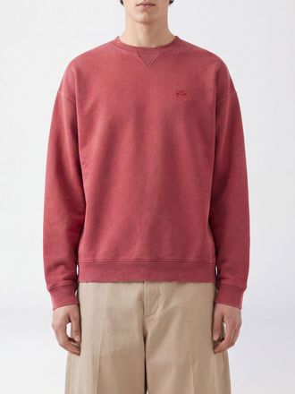 Loewe Crewneck Jumper in Cotton with Tone-on-Tone Embroidered Anagram