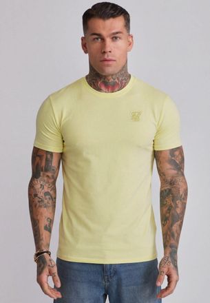 Siksilk Mens Yellow Essentials T-Shirt XXL