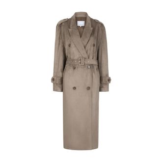 Dante6 Dames, Mantels, Beige, Maat: XS Su&egrave;de