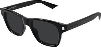 Saint Laurent SL 875 Zonnebrillen - Heren - Zonnebrillen - Zwart - 50 MM - Accessoires