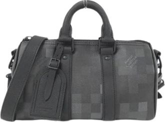 Louis Vuitton Vintage, unisex, Zwart, ONE Size, Pre-owned Boston tas