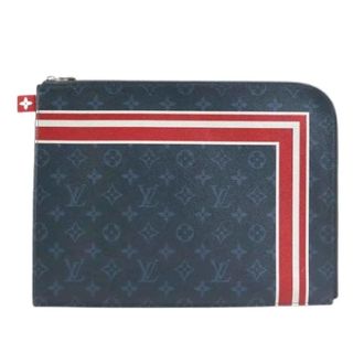 Louis Vuitton Pre-owned Clutches, unisex, Blue, Size: ONE SIZE Pre-owned Canvas louis-vuitton-bags