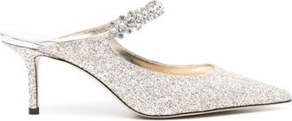 Jimmy Choo London Mules Bing 65mm - Toni neutri