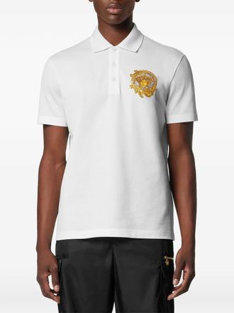 Versace cotton polo shirt - men - Cotton - XXXL - White
