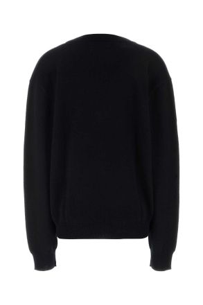 Extreme Cashmere Womens Black Cashmere N&acirc;&deg;492 Sweater Raven Exterior: Maglieria