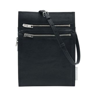 Alexander Wang Tassen, Dames, Zwart, ONE Size, Katoen, Axis Crossbody Pouch