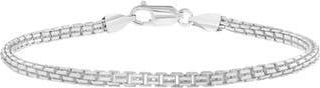 Effy Box Chain Bracelet in Silver at Nordstrom Rack, Size 8.5