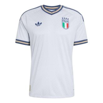 adidas Italy 2026 Away Authentic Jersey Asia Sizing Aeroblue JL6938