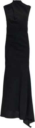 The Attico Maxi Jurk - Dames - Maxi kleedjes - Zwart - M - Nylon - Kleedjes