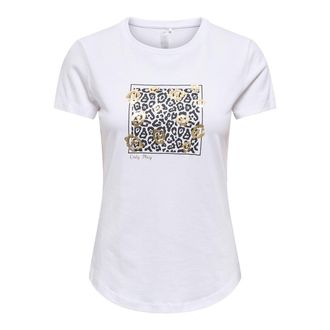 Only Play T-shirt met print vooraan