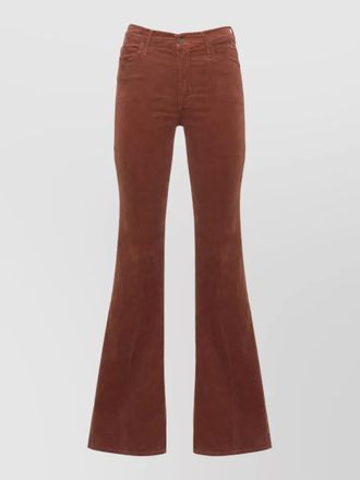 Mother denim straight-leg trousers