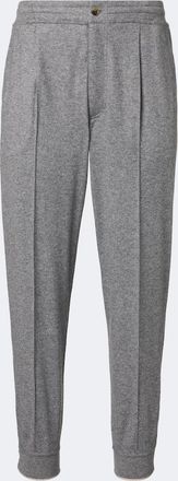 Brunello Cucinelli Pantalones slim de cachemir