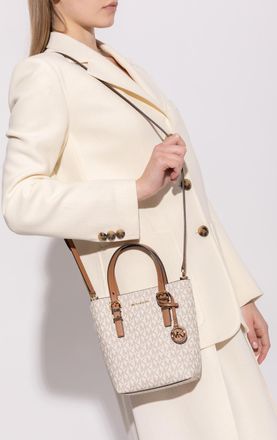 Michael Michael Kors Quinn Hand Bag, Womens, Cream